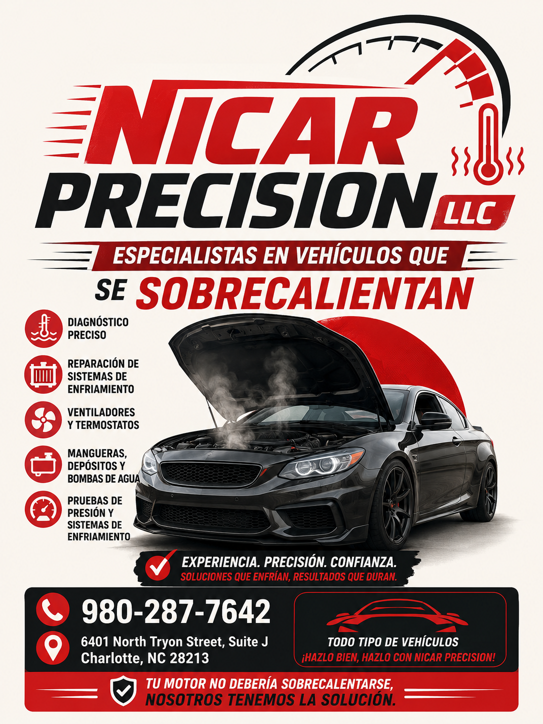 NICAR PRECISION LLC- AUTO REPAIR logo