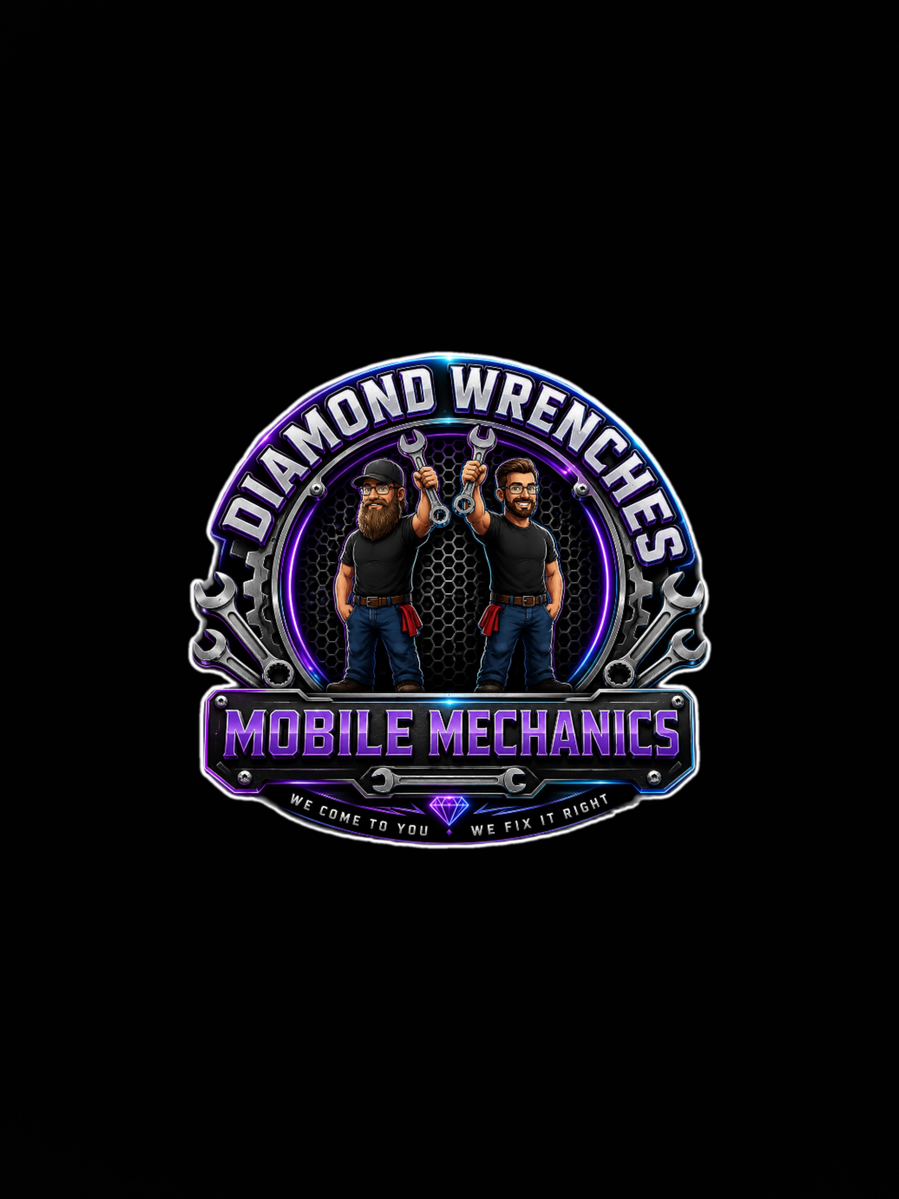 Diamond Wrenches Mobile Mechanics logo