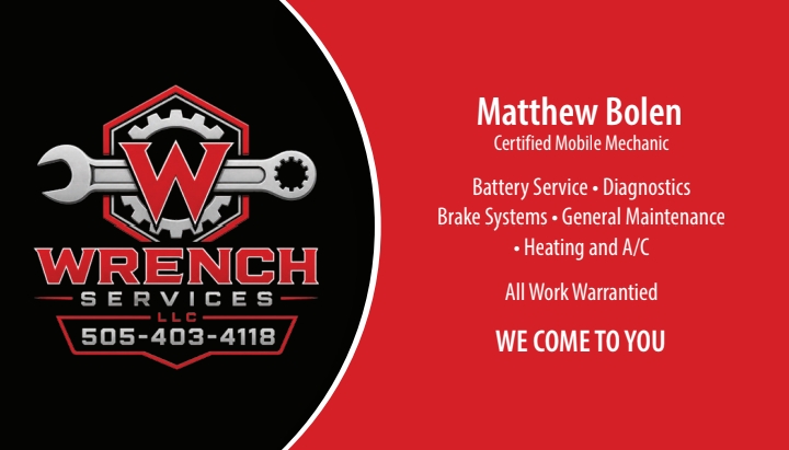 Wrench Services LLC — Mobile Mechanic | Hybrid Specialist | Rio Rancho & Albuquerque logo