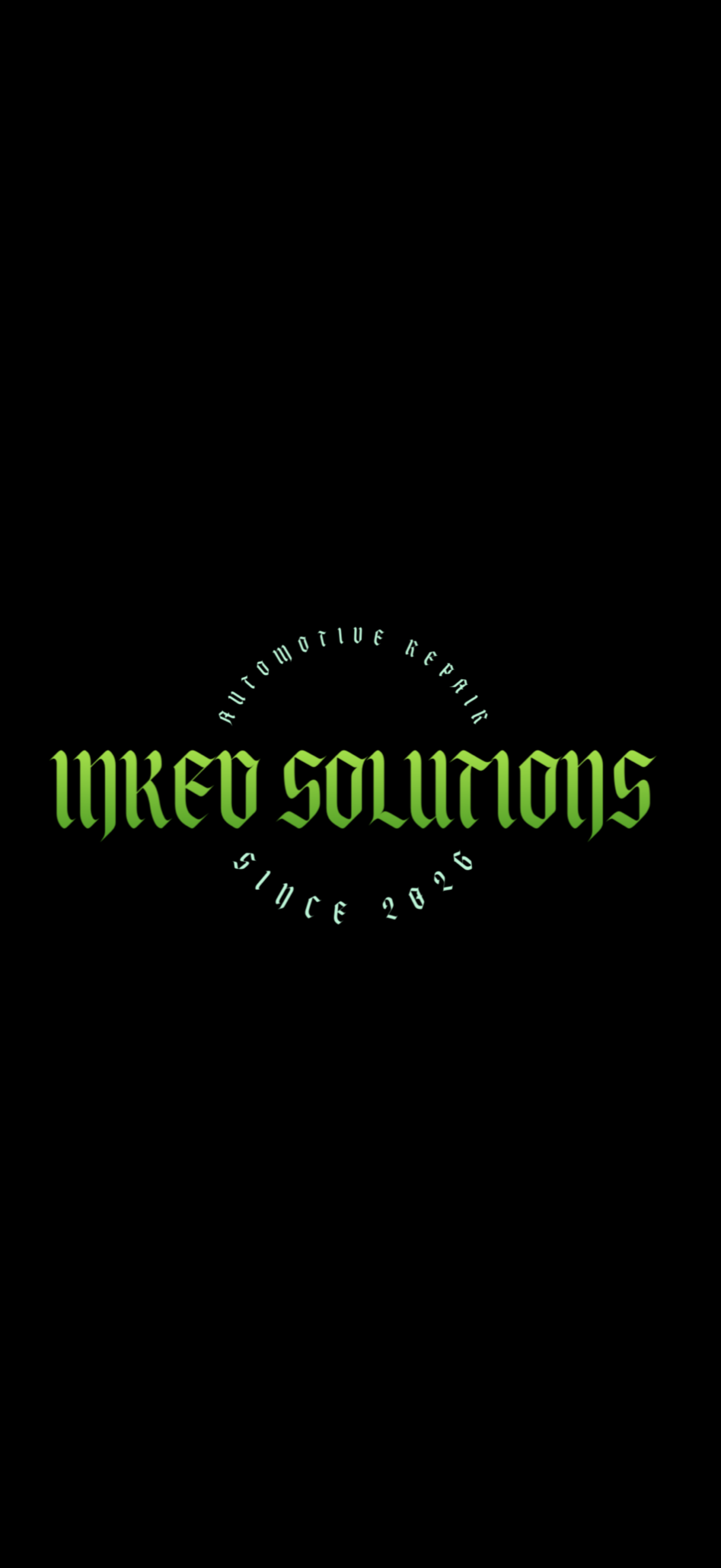 inked solutions automotive mobile mechanic logo