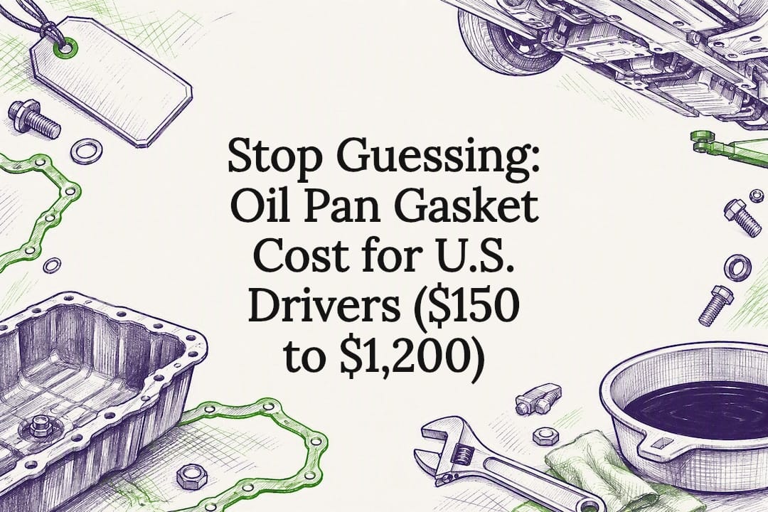 Stop Guessing. Oil Pan Gasket Cost for U.S. Drivers ($150 to $1,200)
