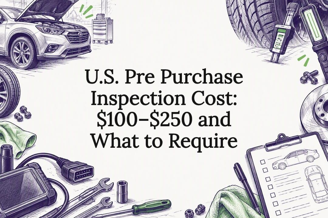 Pre-Purchase Inspection Cost ($186 to $273) and What to Get in Writing