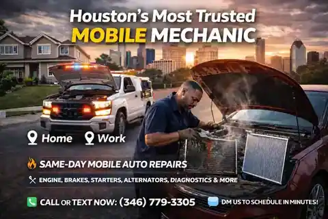 Tisdell mobile mechanic services in Houston