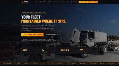 StayPut Fleet Service Mobile Truck, Trailer & Fleet Maintenance near Indianapolis
