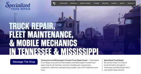 Specialized Truck Repair in Nashville