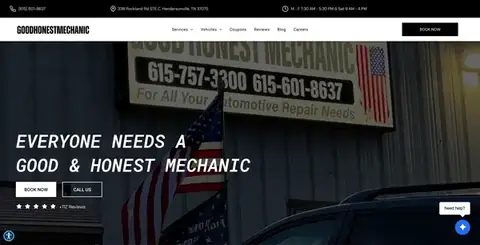 Auto repair in Hendersonville, TN