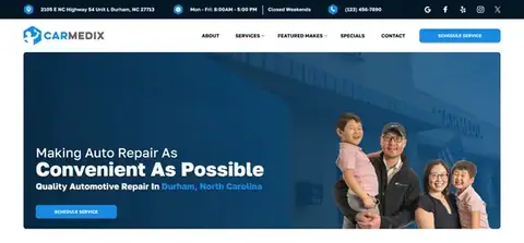 Carmedix in Durham