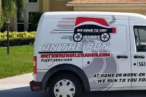 On The Run Mobile Oil Change in West Palm Beach