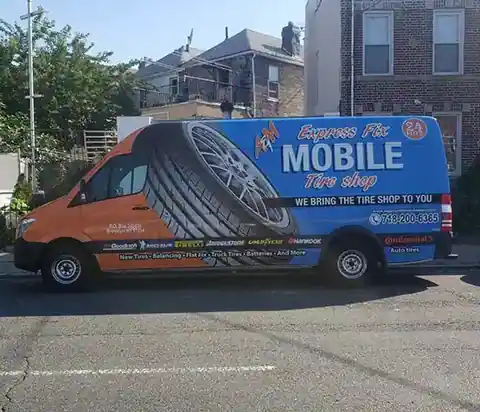 A&M Express Mobile Tire Shop in Brooklyn