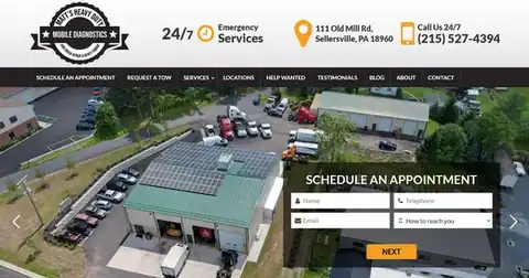 Matt's Heavy Duty Mobile Diagnostics and Truck Repair & Heavy Towing in Sellersville