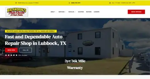 Brandon's Auto Repair & Diesel Service in Lubbock