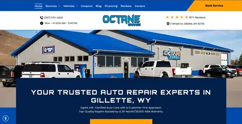 Octane Garage in Gillette