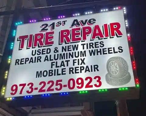 21 Ave tire repair near Paterson