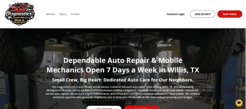 Auto repair in Willis, TX