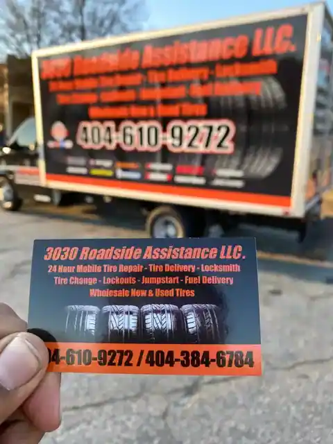 3030 Roadside Assistance & Mobile Tire Service LLC. near Atlanta