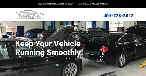 European and Domestic Auto Care in Atlanta