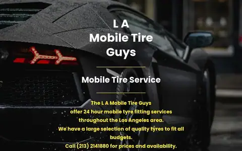 LA Mobile Tire Guys in Compton