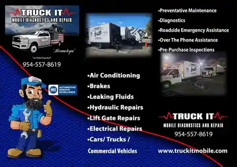 Truck It Mobile Diagnostics And Repairs in Coral Springs