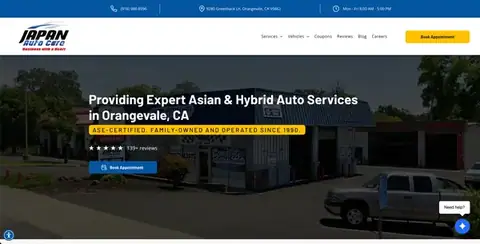 Japan Auto Care in Orangevale
