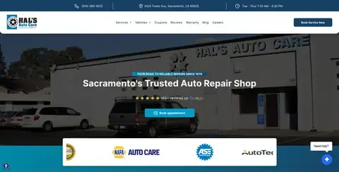 Hal's Auto Care in Sacramento