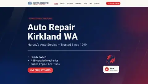 Harvey's Auto Service in Kirkland