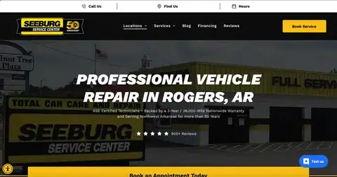 Seeburg Service Center in Rogers