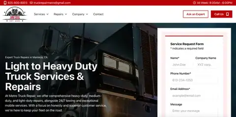 Metro Truck & Auto Repair in Manteca
