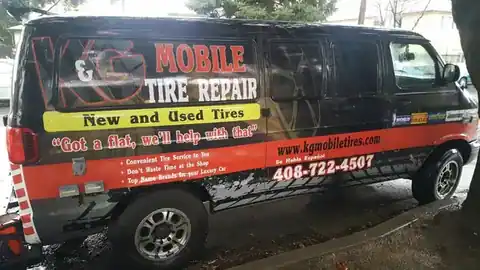 K&G Mobile Tire Repair in Palo Alto