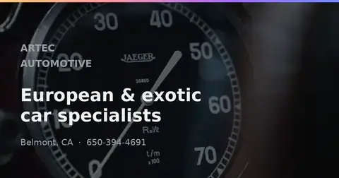 Artec Automotive in Belmont