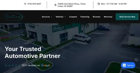 Auto repair in Yorba Linda, CA
