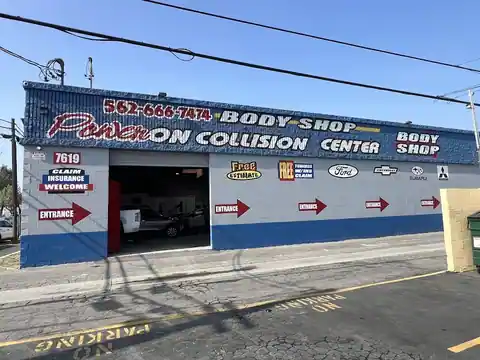 Power on collision center in Bell Gardens