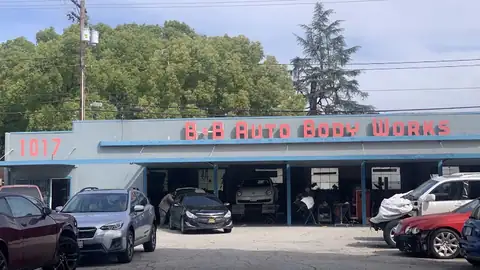 B&B Auto Body Works in Burbank