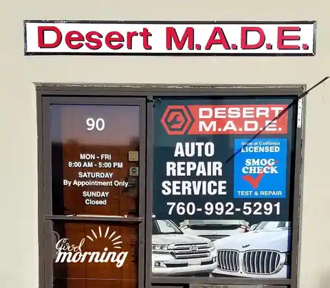 Desert MADE Auto Repair in Cathedral City