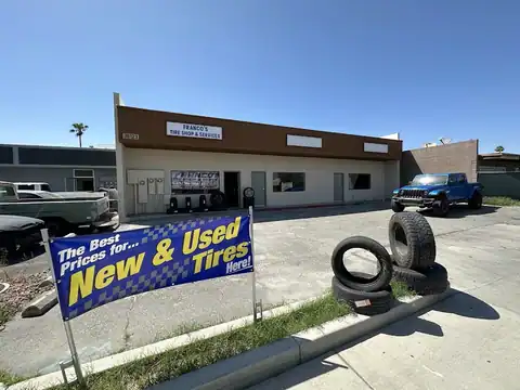 Franco’s tire shop & services in Cathedral City