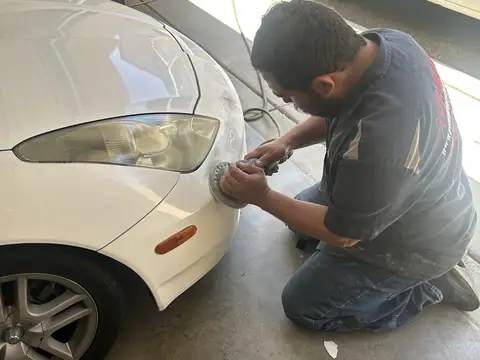 X & M Automotive Bumper Scratch Repair Southern California in Lost Hills