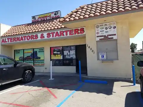 Armex Fontana #2 Alternator, Starter & Battery in Fontana