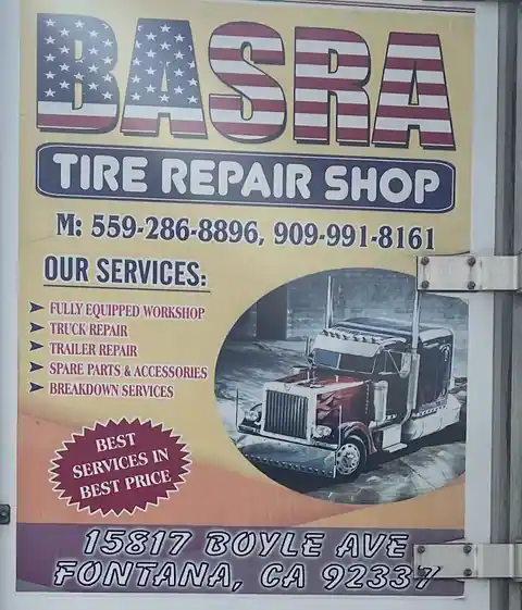 B&K TIRE AND REPAIR SHOP ‘ 24/7 road service in Fontana