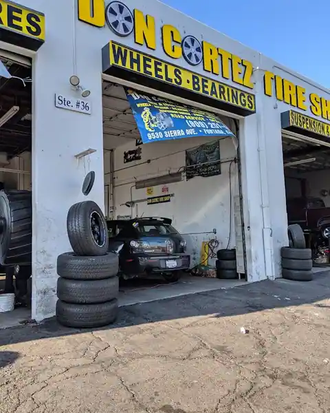 Don Cortez Tire Shop in Fontana