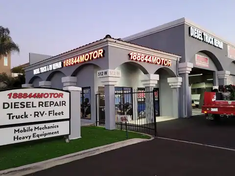 188844MOTOR Diesel Truck Repair Shop Rv Repair Mobile Mechanic in Glendora