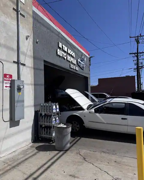 In the hood (of a car) auto repair in Hawthorne