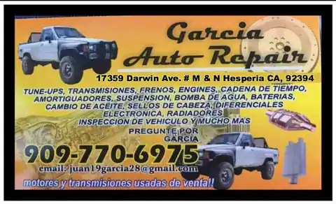 Garcia Auto Repair in Hesperia