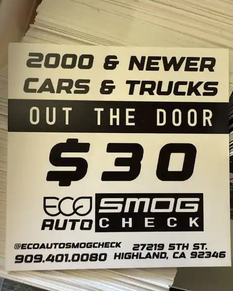 Eco Auto Smog Check in Highland