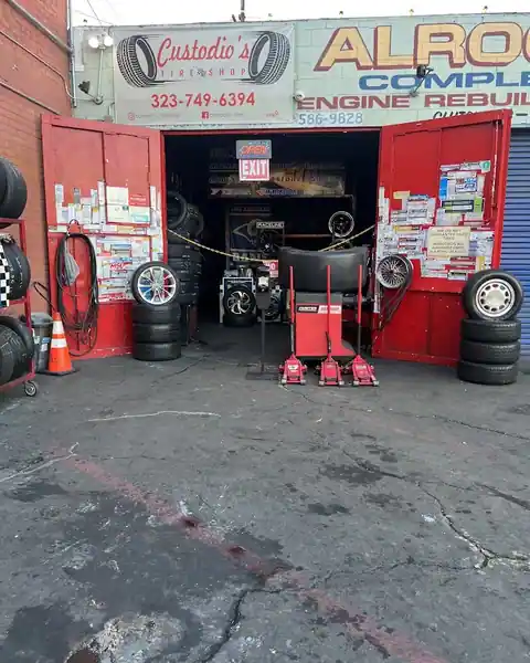 Custodios Tire Shop in Huntington Park