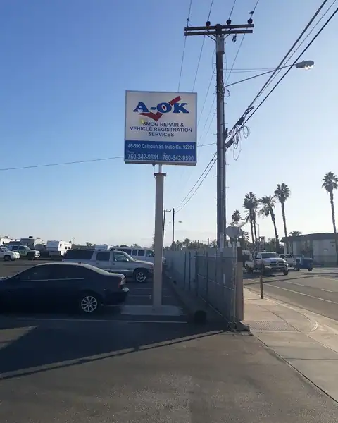 A-OK Smog, Repair, Registration & Alignment in Indio