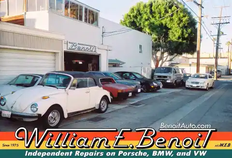 William E Benoit Independent Repairs on Porsche, BMW, and VW in Inglewood