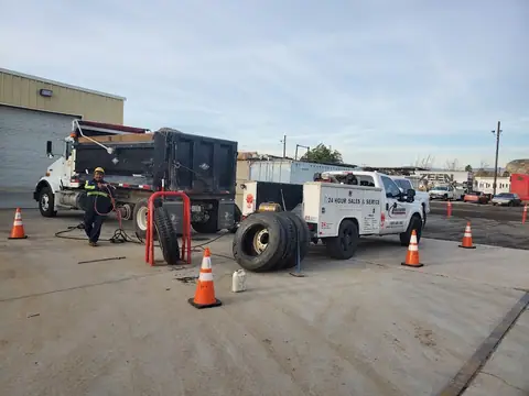 Precision Truck Tire Service in Jurupa Valley