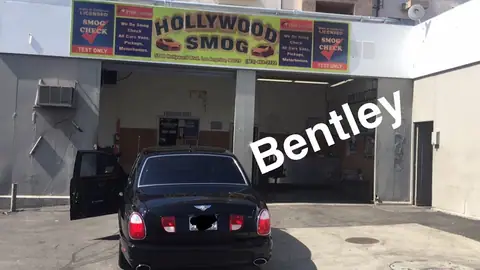 HOLLYWOOD SMOG CHECK star station. in Los Angeles