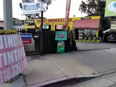 Quality Services and Tires in panorama city
