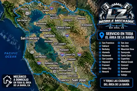 LZ Mobile Mechanic Bay Area CA in Belvedere Tiburon
