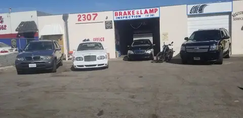 Brake and lamp inspection for trucks cars and motorcycles in San Bernardino